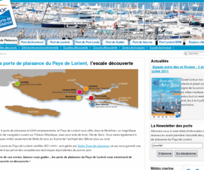 ports-paysdelorient.com: Ports de plaisance du Pays de Lorient (Morbihan, Bretagne sud)
Avec 6 ports de plaisance dans le Morbihan en Bretagne sud, le Pays de Lorient offre un magnifique bassin de navigation avec l’Ile de Groix pour toile de fond