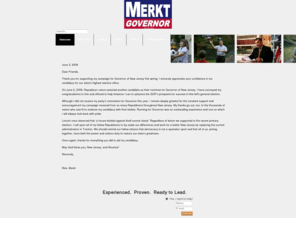 runrick.com: Rick Merkt for Governor
Rick Merkt for Governor