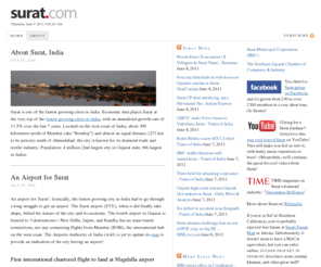 surat.com: surat.com | A little something about Surat, India
A little something about Surat, India