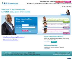 aetnapartd.com: Aetna Medicare - Home
Aetna Medicare benefits and Aetna Medicare plans. Find out the best plan for the benefits you need, and which doctors, hospitals, pharmacies and prescriptions are included in your Aetna Medicare plan.