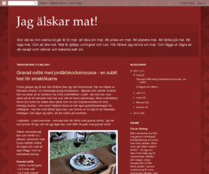 jisborg.com: Jag älskar mat!
