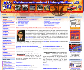 kreisfeuerwehrverband.net: Willkommen im Infoportal des Kreisfeuerwehrverbandes Limburg-Weilburg e.V.
Kreisfeuerwehrverband Limburg-Weilburg e.V. im Bundesland Hessen - Vorstellung des Verbandes und seiner Tätigkeiten, Aktuelles, Informationen zu Brandschutz und Gefahrenabwehr u.v.m.