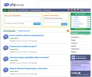 phpanswers.net: PHP Answers
PHP Answers - answers to any php related question - PHP Answers