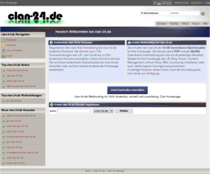 clan-24.de: clan-24.de - Clan Homepage
clan-24.de - Clan Homepage