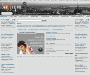 red-viva.com: RED VIVA: Guia & Directorio de Paginas Web de Ocio & Recursos OnLine ¡¡Enlaces Revisados Manualmente!!
Red Viva: Guia y directorio de paginas web de ocio & recursos online ¡¡enlaces revisados manualmente!! ¡¡Entra y disfruta de la red!!
