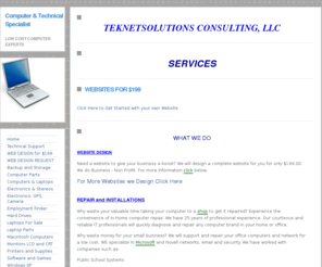 teknetsolutionsllc.com: Home - Computer & Technical Specialist
Computer Repair and Support of Michigan. Low Cost expert support and repair with over 25 years of experience.