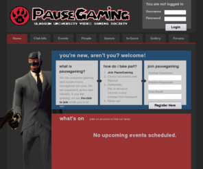 pausegaming.com: Home >  PauseGaming.com
