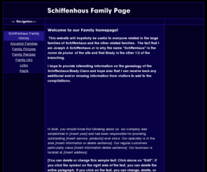 schifty3web.com: Schifamily
Schiffenhaus