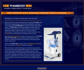 ty-patch.com: Ty-Gard 2000 - Industrial Strength Cargo Restraint and Load Securement System
Protect your products in transit! Prevent freight damage with Ty-Gard 2000, the industrial strength cargo restraint and load securement system.