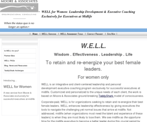 wellforwomen.com: WELL for Women - Leadership Development & Executive Coaching Exclusively for Executives at Midlife
WELL for women is a leadership development and executive coaching program exclusively for successful female executives at midlife.