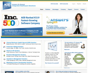 aodltc.com: AOD Software | Long Term Care Software for CCRCs, Nursing Homes, Assisted Living, Home Health and Rehab.
Long Term Care Software for Retirement & Continuing Care Retirement Communities. LTC software for CCRC’s, Assisted Living, Skilled Nursing Homes, MDS, EHR / EMR, Home Health, Rehab, EHR software, MDS 3.0