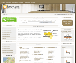 e-keukens.be: :: e-keukens: online keukengids voor Vlaanderen
 