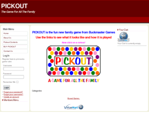 pickout.co.uk: Buckmaster Games
The New Family Game for ALL the family!