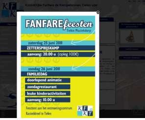 kempenzonen.com: Koninklijke Fanfare Kempenzonen Tielen
Koninklijke Fanfare De Kempenzonen Tielen vzw is toonaangevend in de wereld van de amateurmuziek.