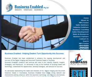 businessenabled.info: Home - Business Enabled - Insights Strategies Resources
Business Enabled, Business Enabled - Helping Dealers Turn Opportunity into Success