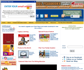 homeschoolnewslink.com: Free Homeschool Easy Homeschooling Now :: The Link Homeschool Magazine
Largest all-inclusive homeschool publications in North America, serving secular and religious homeschoolers, teachers and others since 1995.