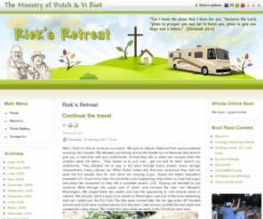rieksretreat.com: Riek's Retreat
Welcome to Riek's Retreat... ministry of Butch & Vi Riek
