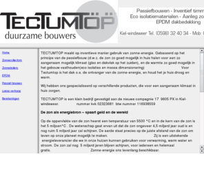 tectumtop.com: Tectumtop Duurzame-energie
we bouwen zonneboiler systemen isoleren uw huis leggen epdm dakbedekkingen alles onder het motto warm en droog.