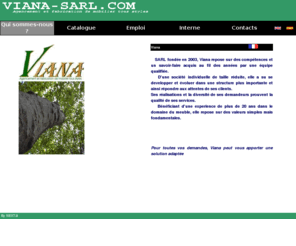 viana-sarl.com: Menuiserie, ébenisterie VIANA - Bienvenue sur le site de la SARL VIANA
Page d'acceuil du site de la societe de menuiserie ebenisterie viana