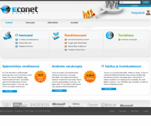 econet.ee: IT haldus ja hooldusteenused
IT haldus ja hooldusteenused - läbipaistvad ning säästlikumad IT lahendused.