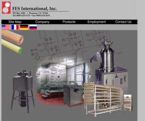 fesintl.com: Spray Dryer, Membrane Filtration, Pasteurizer, Homogenizer
FES INTERNATIONAL is a manufacturer of spray dryer, membrane filtration system, basket centrifuge, heat exchanger, homogenizer, pasteurizer, blender and CIP system.