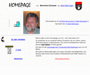 griesser-bs.com: Bernhards WWW-Seite
Bernhard Griesser's Homepage