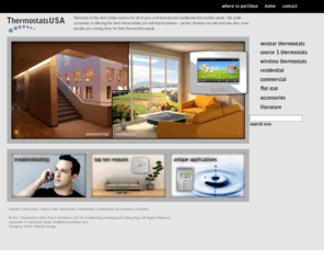 thermostatsusa.com: Thermostats USA online source, commercial residential thermostat accessories literature venstar
Best online source for all of your residential and commercial thermostat needs.