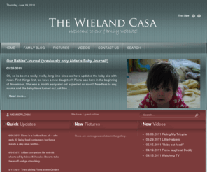 thewielandcasa.com: The Wieland Casa Family Website
Welcome to TheWielandCasa.com!!!