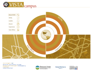vistacampus.org: VISTA Campus: Volunteers In Service to America since 1964
 Welcome to the VISTA Campus 
