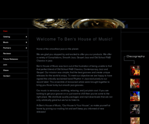 benshouseofmusic.com: Ben's House of Music
Official website of Ben's House of Music. The smoothest jazz on the planet!