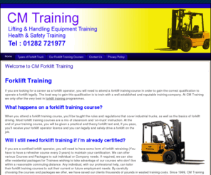 cm-forklift-training.com: Forklift Training
We offer the best in forklift truck training, either at our training centre or on your site. Give us a call for a chat about your requirements.
