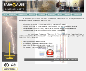 faragauss.net: Faragauss Division Norte
Faragauss: sistema de tierras electricas magnetoactivas y unidireccionales