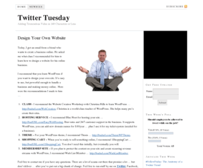 twittertuesday.com: Twitter Tuesday — Adding Tremendous Value in 140 Characters or Less
Twitter Tuesday :: Your Source for Twitter Experts, Top Trends & News