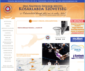 jnksz-basketball.hu: Jász-Nagykun-Szolnok Megyei Kosárlabda Szövetség
A Jász-Nagykun-Szolnok Megyei Kosárlabda Szövetség hivatalos weboldala. 