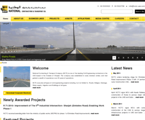 nctc-uae.com: National Contracting & Transport Co. :
National Contracting & Transport Company located in United Arab Emirates, sharjah and have a porjeccts in duba, abu dhabi, qatar, and arabian gulf in builiding, and roads