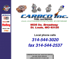 carbcoinc.com: carbco
Automotive Service, specializing in Fuel Systems