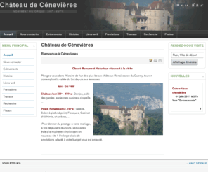 chateau-cenevieres.com: Chateau de Cenevieres
Le site officiel du château de Cénevières