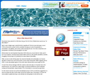 h-2-0.co.uk: H20 - Amazingly Enough a Site About Water
A site dedicated to all things H20, something that we all need to survive.