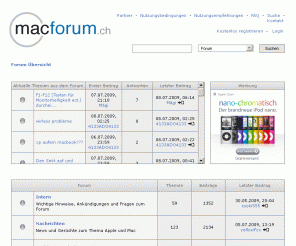 macforum.ch: Macforum.ch - Das schweizer Forum für Mac-User 

