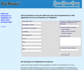 paymaster.de: Eigene Zahlungen verwalten mit PayMaster®
Bankformulare (Überweisungen, Schecks, Orderschecks, Verrechnungsschecks, Nachnahme-Zahlscheine) für Laserdrucker, neueste Ausführung für 2002.