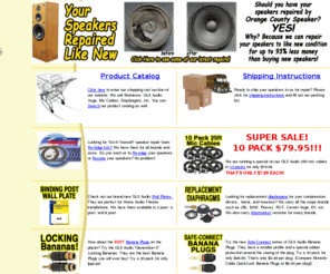 ocspeaker.com: Official Speaker Repair Site - Orange County Speaker Repair and Sales - SpeakerRepair.com - Home of GLS Audio
America's Leader in Speaker Repair! speaker repair kits, reconing, re-edging, refoaming, speaker parts, DIY re-edge kits, refoam kits.