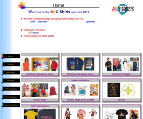 abcshirts.co.uk: ABC Shirts
Home page of ABC Shirtts Ltd.