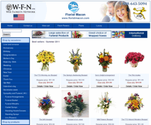 floristmacon.com: Florist Macon, Send Flowers Macon, Flowers Macon
Florist Macon, Send Flowers Macon, Flowers Macon FTD Florist, Same day delivery, Florist online, Best flowers quality at better price, Delivery of flowers worldwide, Third generation opened since 1951, Top 100 FTD member in North America.  Order send to a Local Florist
