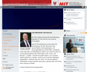 mit-bb.de: www.mit-bb.de
MIT Mittelstands- und Wirtschaftsvereinigung