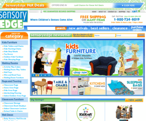 sensoryedge.com: Kids Furniture | Classroom Rugs | Waiting Area Toys | Wall Decals
SensoryEdge is your source for kids furniture, waiting room toys, classroom rugs & wall decor. Featuring quality products at affordable prices.