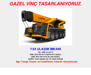 gazelvinc.com: GAZEL VİNÇ TASARLANIYORUZ
