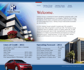 hankeygroup.com: Welcome to Hankey Group
 Hankey Group consists of nine sister companies in Southern California and includes financial, real estate, insurance, technology services, rental car, and dealership operations