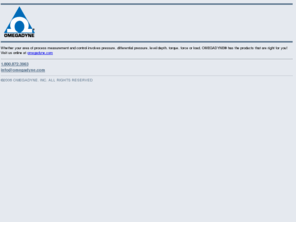 omegadyne.mobi: Omega Engineering for Mobile Devices
Your source for process measurement and control. Everything from thermocouples to chart recorders and beyond. Temperature, flow and level, data acquisition, recorders and more.