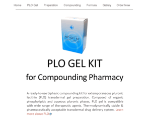 plo-gel.com: Pluronic Lecithin Organogel (PLO) Kit for Pharmacy Compounding
Pluronic Lecithin Organogel (PLO) Kit - pharmaceutical transdermal gel kit for pharmacy compounding use. Free shipment with complete formulation.