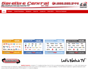 satellitecentralforyou.com: Home Page
Satellite Central - Siouxland best choice for Satellite TV. Lowest Price for Satellite, Most HD Satellite Channels.  Why Would You Ever Pay More For TV? Call Today 1.888.285.5441